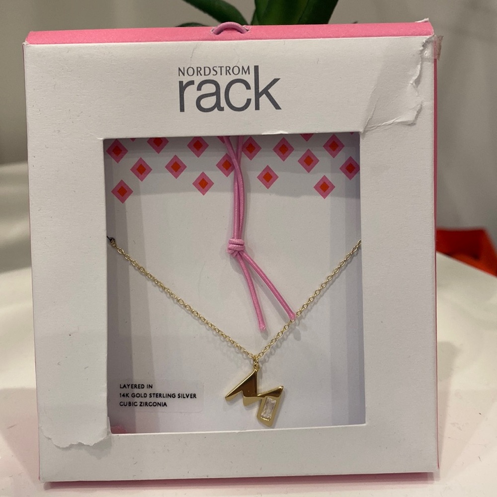 M Necklace from Nordstrom Rack